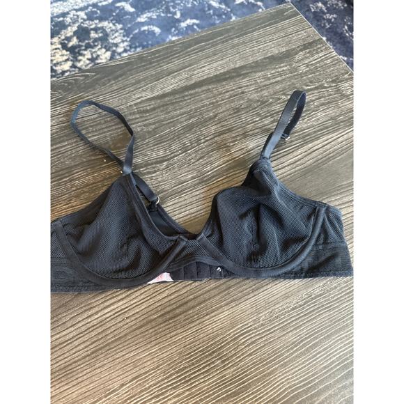SAVAGE X FENTY Mesh Black Adjustable Bra - Picture 1 of 5